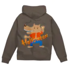 mincruのHALLOWEEN_オオカミ男 Zip Hoodie