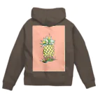 One Day Surf. by Takahiro.Kのpineapple Zip Hoodie