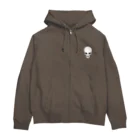 Bejopのオバケくん黒_1号 Zip Hoodie