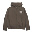 しらいしのWHITE STONEパーカー Zip Hoodie