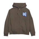 LalaHangeulの비(雨)  ハングルデザイン Zip Hoodie