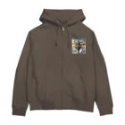 MistyStarkの天空の城 Zip Hoodie