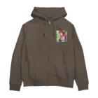 nobuo.comのボヘミアンレディ Zip Hoodie