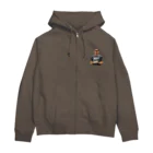 hitode909のおにぎり Zip Hoodie