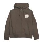 ヒラノマキコの2018.3月うさぎ Zip Hoodie