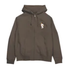 SUIMINグッズのお店の【小】FUKASHIIMO Zip Hoodie