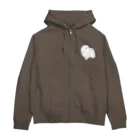 ヒラノマキコの2019.3月うさぎ Zip Hoodie