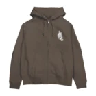 ヒラノマキコの2019.7月うさぎ Zip Hoodie