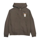 スパイシー千鶴のクマinくま(直立) Zip Hoodie