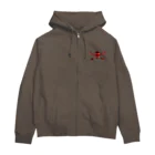 FAWN★GANGのチェックドクロ Zip Hoodie