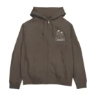 ペアTシャツ屋のシバヤさんのペア(GROOM)シューズ_ライン(白) Zip Hoodie