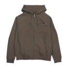 はにSHOP byいろどり屋のワンポイントはにわ Zip Hoodie