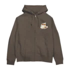 志瓜のSUZURIのカフェの珈琲 Zip Hoodie