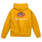 kazu_gのチャーシューメン（濃色用） Zip Hoodie