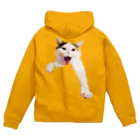 てくのちゃんのてく乃ちゃんといっしょ（文字なし） Zip Hoodie