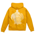 新谷べにのアカウミガメ白＋ Zip Hoodie