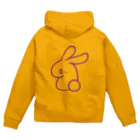 Griffin六三のRabbit ジップパーカー