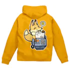 トンガリゴートのえがおでFAX送るFOX Zip Hoodie