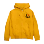 【WEB連動型】タップダンス教室 リズムスピーカーのアイラブタップ Zip Hoodie