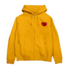 HEART and MINDのDEAR  Zip Hoodie