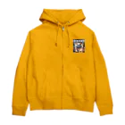 てくのちゃんのGEKIOKOにゃんにゃん Zip Hoodie