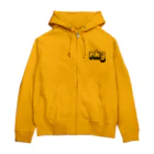 のの氏のTeam.NKG戦闘装束(前後印刷) ジップパーカー Zip Hoodie