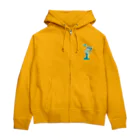 manaBeeのミュロンの円盤投げ Zip Hoodie