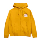 もちぱっちのノーキャットノーライフ Zip Hoodie