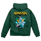 THE DOUBUTSU-ZOO SHOPのMONSTER ジップパーカー