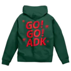 【仮想通貨】ADKグッズ専門店 のGO! GO! ADK ジップパーカー