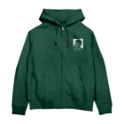 山形屋米店のマハトマ・ガンディー(Mahatma Gandhi) Zip Hoodie