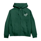 poniponiの馬の愛で方(白線) Zip Hoodie