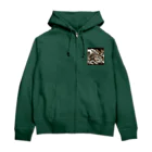 Moichi Designs Shop-2023の龍虎双舞 Zip Hoodie