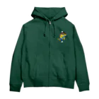 どうぶつのホネ、ときどきキョウリュウ。のステゴサウルス Zip Hoodie