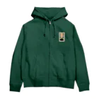 Hakuの餌タンク Zip Hoodie