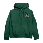 ララちゃんshopのピエロ Zip Hoodie