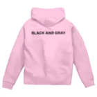 BLACK AND GRAYのBLACK AND GRAY ジップパーカー