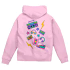 Lucia BOXのLOVE  90'S ALL ITEMS Zip Hoodie