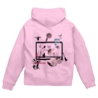 𝙈𝙊𝙈𝙊'𝙨 𝙎𝙝𝙤𝙥のHappy Halloween #03 Zip Hoodie