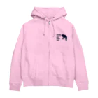 FROG'S TERRA LTDのノーム　ディープシーブルー Zip Hoodie