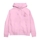 chobi shopのうさぎ Zip Hoodie