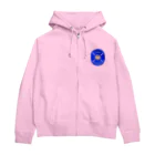 レールファン&スピリチュアルアイテムショップのタッチしてね Zip Hoodie