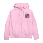 ぴくちゃー55の楽しい遊園地 Zip Hoodie