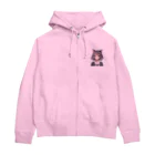 ニャン丸の転生猫 Zip Hoodie