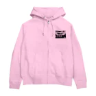 入り江わにアナログ店の人魚と天使と白い薔薇 Zip Hoodie