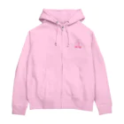 ぽんこつ3歳児。のいちごみるくのつくりかた Zip Hoodie