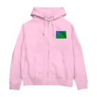 やーすみ🌻の大きな二つの山と太陽 Zip Hoodie