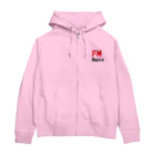 アメリカンベース のFM ラジオ　 Zip Hoodie