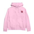 神聖幾何学屋のレッドガーネット Zip Hoodie