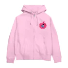 usa100のリンゴ型　とむふぁ現る Zip Hoodie